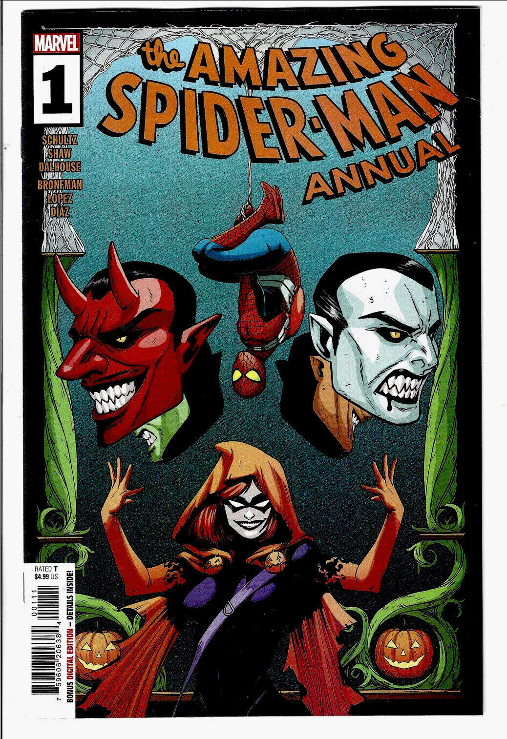 Wallpaper #3WfD_pIBSpphPi3-AKAQ205 Amazing Spider Man Annual 1 2023 Marvel Nm Select Covers