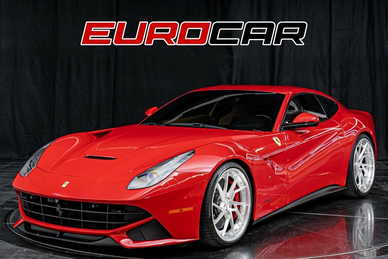 Wallpaper #DEWQlY4B7YBJg1BV3KBL26 2014 Ferrari F12 Berlinetta 63l V12 740hp 690ft Lbs Red