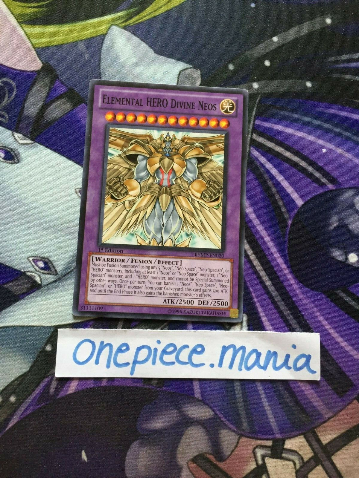 Wallpaper #tWd9EpMBSpphPi3-svuu40 Yu Gi Oh Elemental Hero Divine Neos Rymp En020 1st eBay