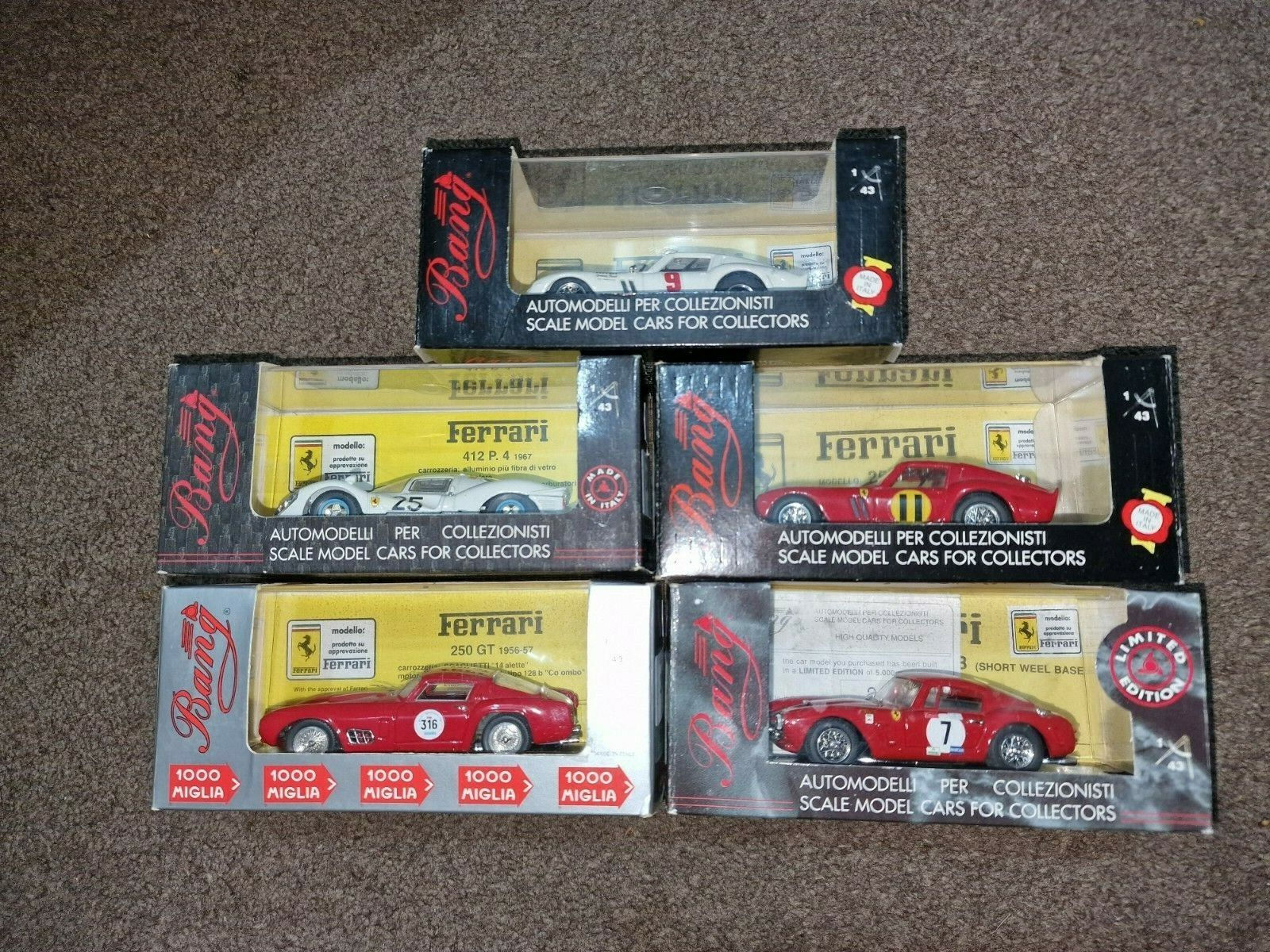 Wallpaper #HGew95IBSpphPi3-v4c4273 Bang 143 Scale Ferrari Die Cast Model Car Rare eBay