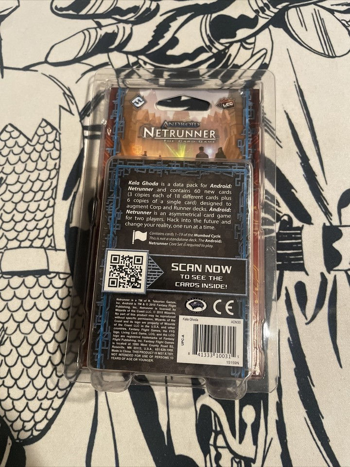 Wallpaper #ErmG3ZIBJvJKYCmEQQF_356 Android Netrunner Lcg Kala Ghoda Factory Sealed eBay