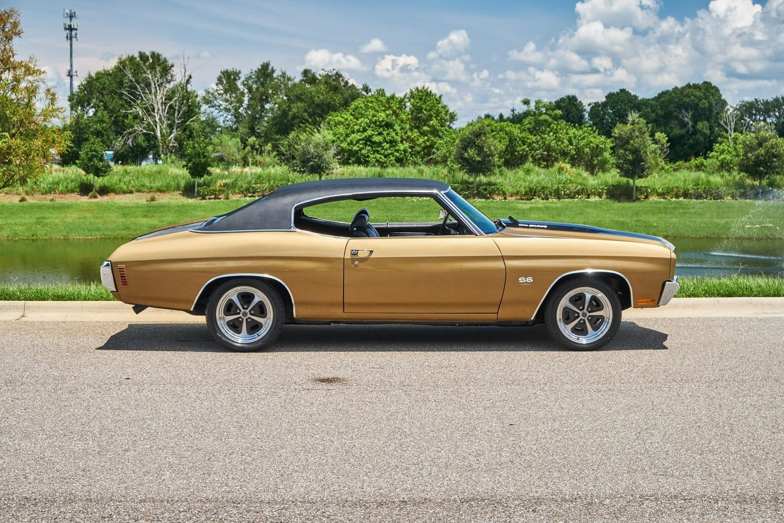 Wallpaper #jJ0MY5cBkAG5jTCHfq4s121 1970 Chevrolet Chevelle Ss 454 Big Block Auto Autumn Gold Used