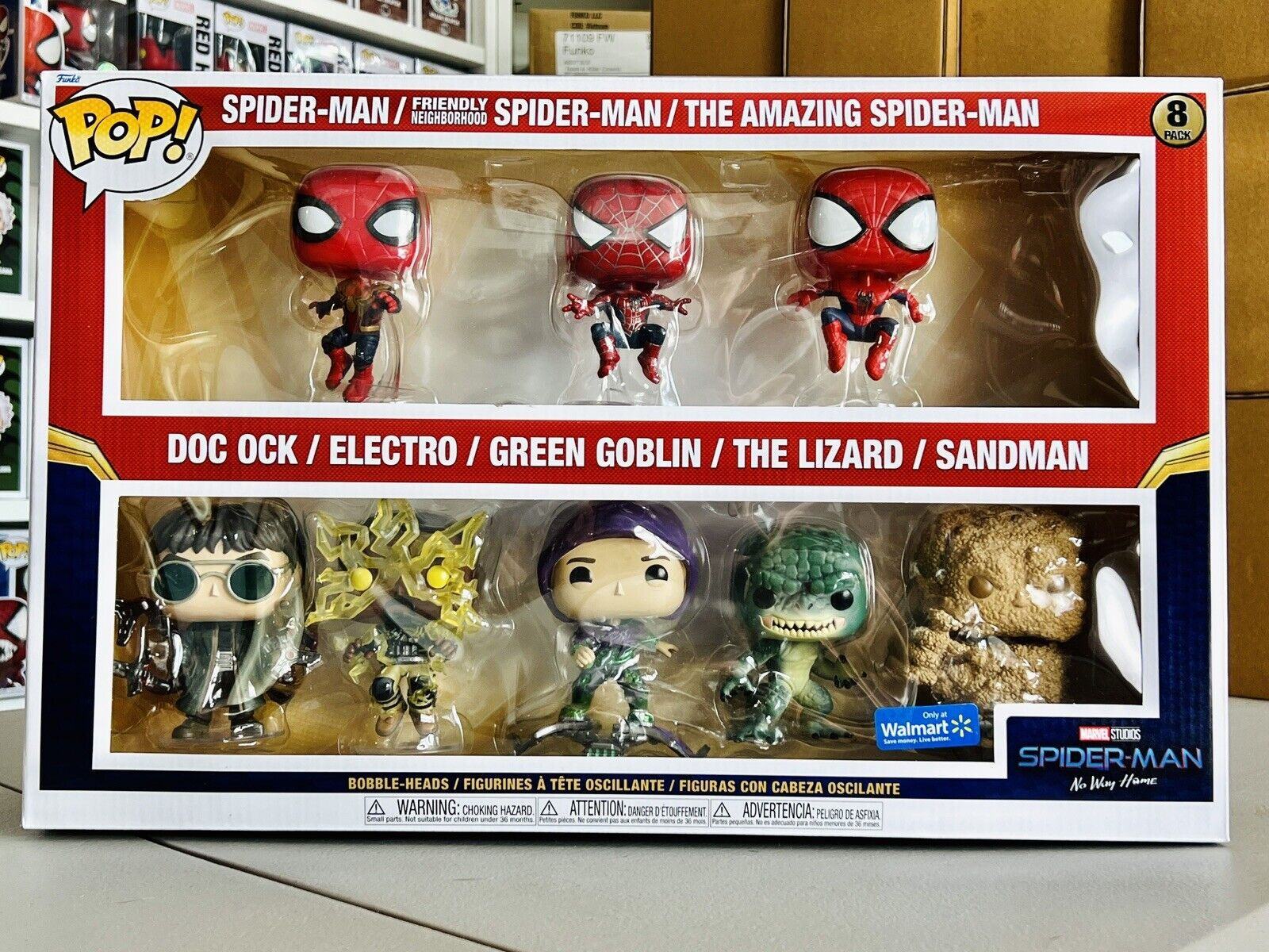 Wallpaper #bjGdNZMB5zzyi_yY7VeY156 Funko Pop Marvel Spider Man No Way Home Walmart Exclusive in Hand New