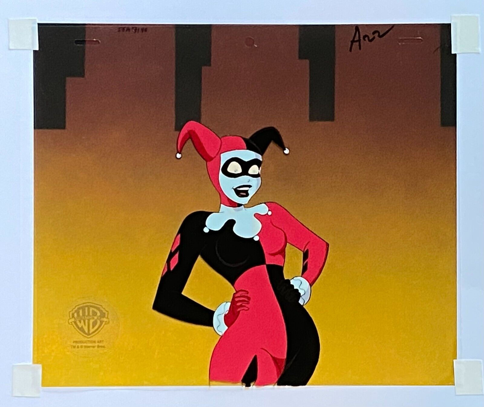 Wallpaper #YWcr-5IBSpphPi3-CZPD420 Bruce Timm Rare Harley Quinn Cel Harlequinade Batman A22 Btas Classic