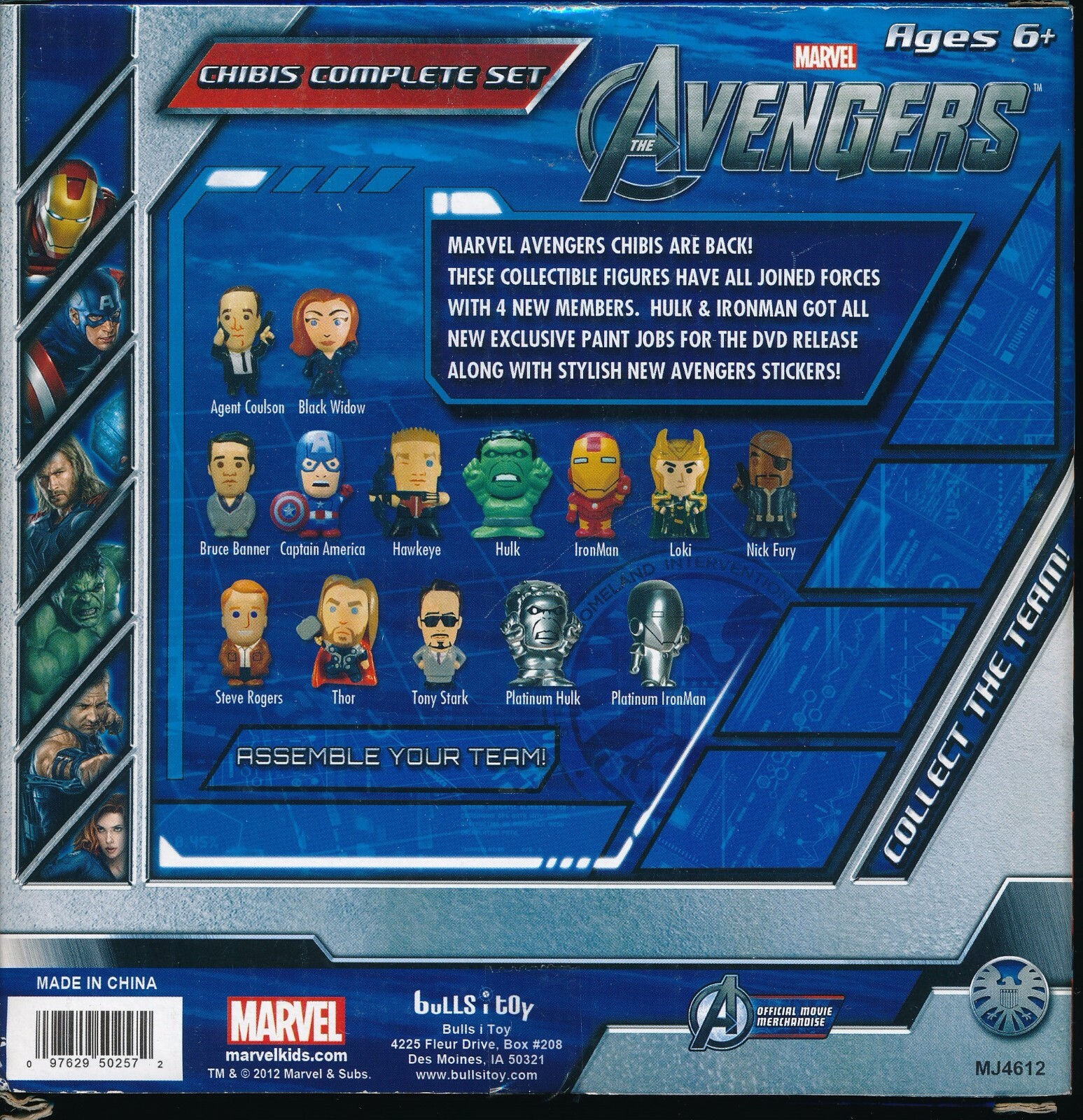 Wallpaper #r2jGFpMBSpphPi3-KwzW184 Marvel the Avengers Chibis Complete Set with 2 Rare Platinum Chibis 14