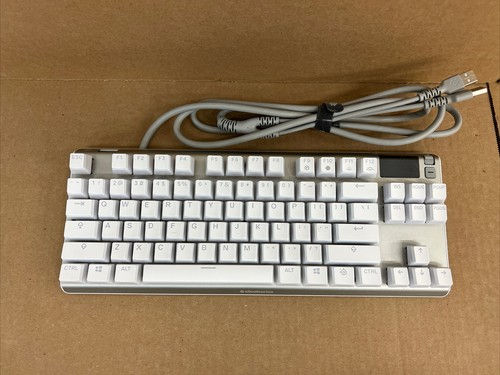 Wallpaper #Erj21pIBJvJKYCmE-eHl132 Steelseries Apex 7 Ghost Tkl Wired Mechanical Used 810052981147 eBay