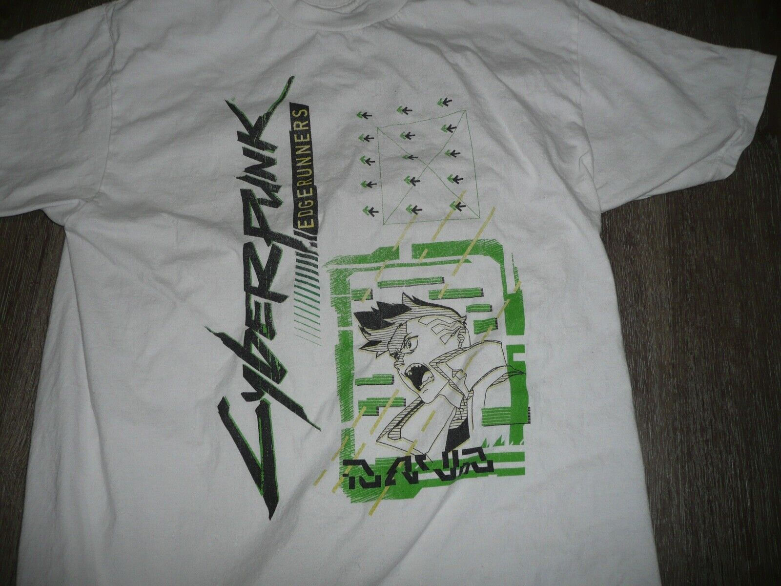 Wallpaper #3sYOM5MBVgN6TXj6W3f9116 Cyberpunk Edgerunners White Shirt Size Large David Ma Gem