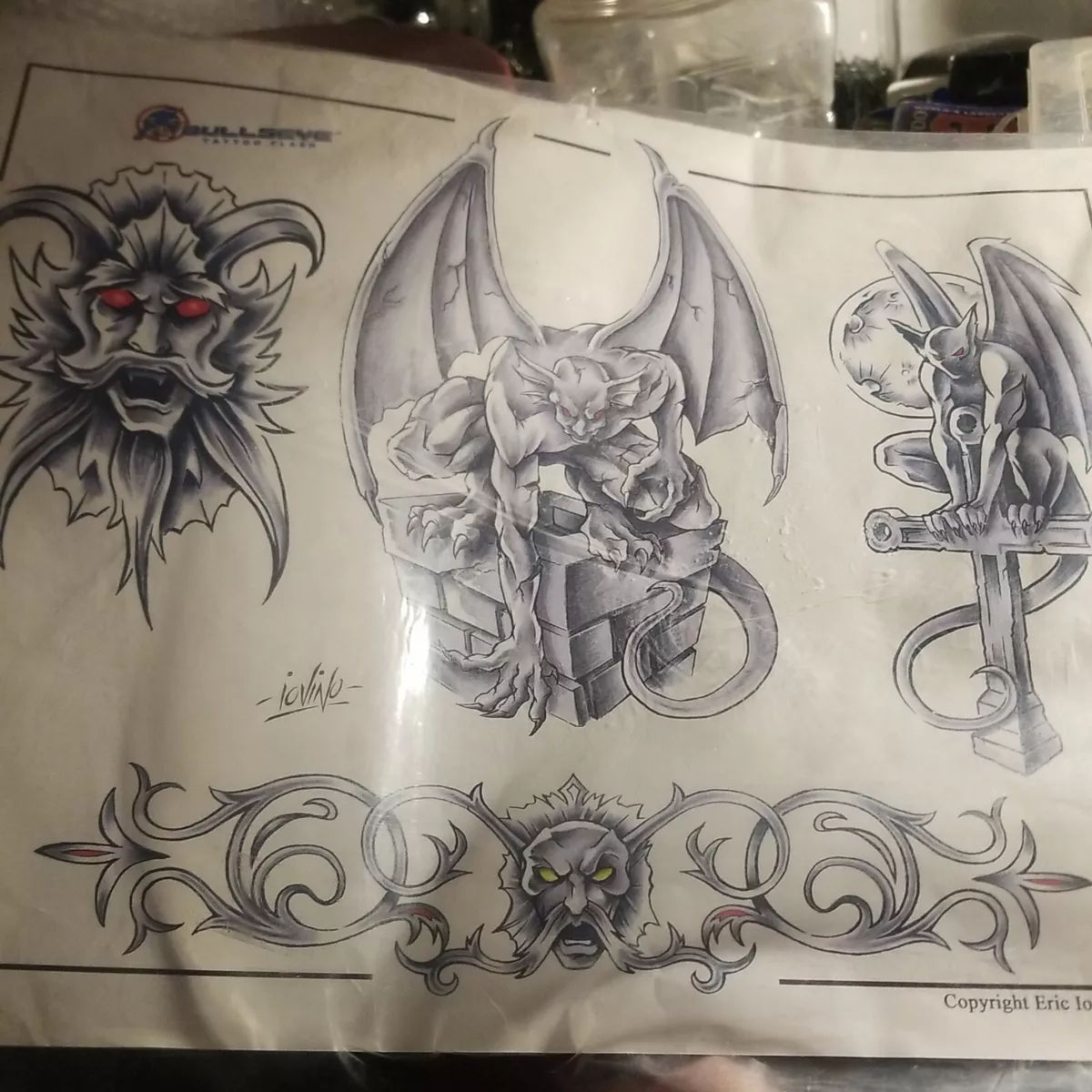 Wallpaper #s2eZ6JIBSpphPi3-Fj1x272 Top More Than 75 Gargoyle Tattoo Outline Best Incdgdbentre