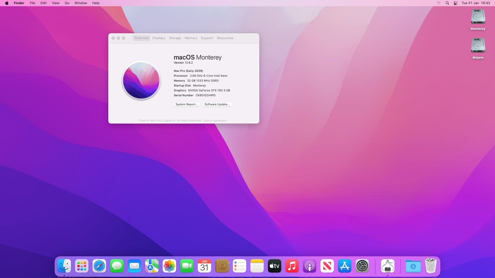 Wallpaper #eGen9pIBSpphPi3-uIRk272 Apple Mac Pro 51 6 Core 266ghz Xeon Pro Monterey and Windows 11