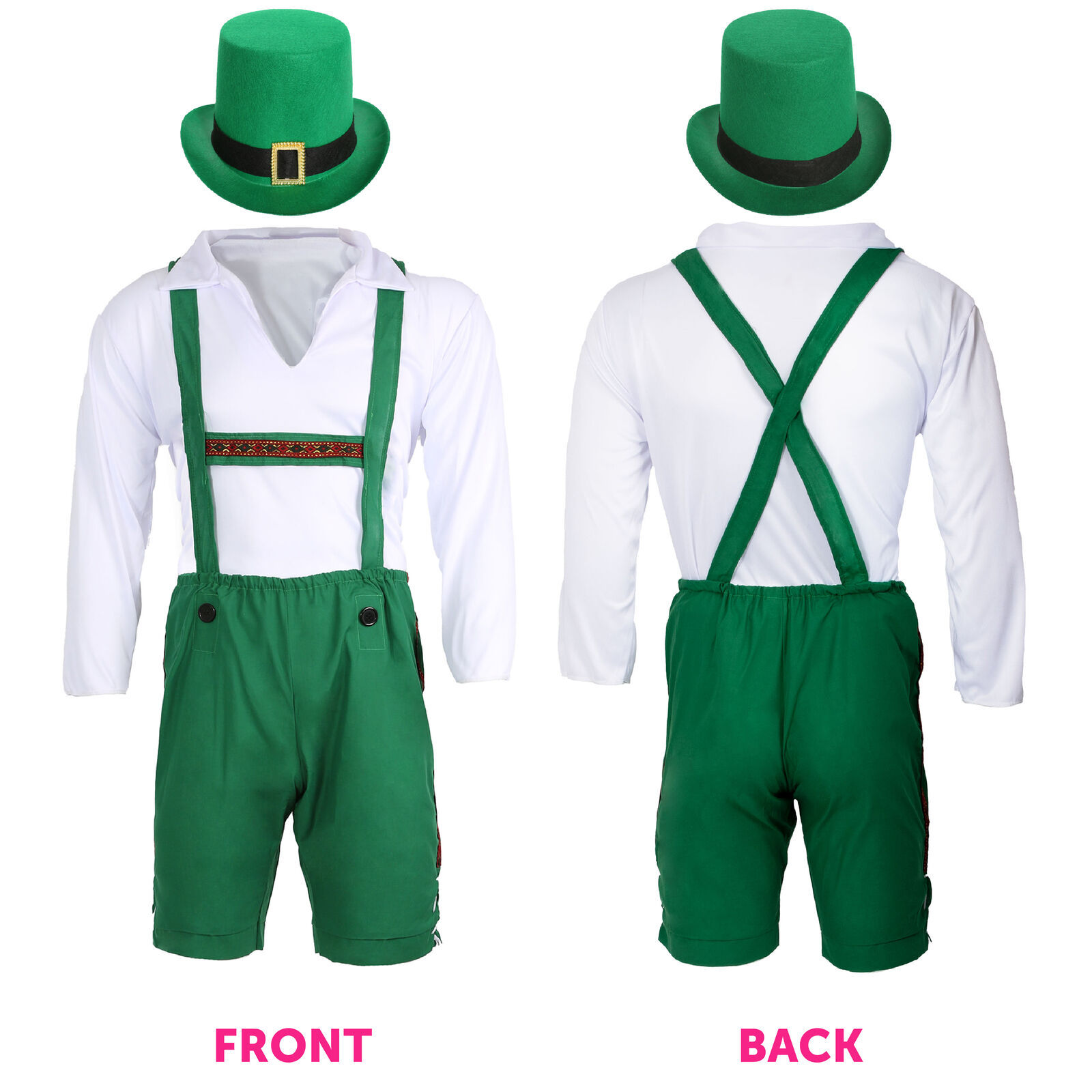 Wallpaper #ozEJNpMB5zzyi_yYYlj2250 Irish Leprechaun Costume St Patricks Day Novelty Adults Fancy Dress