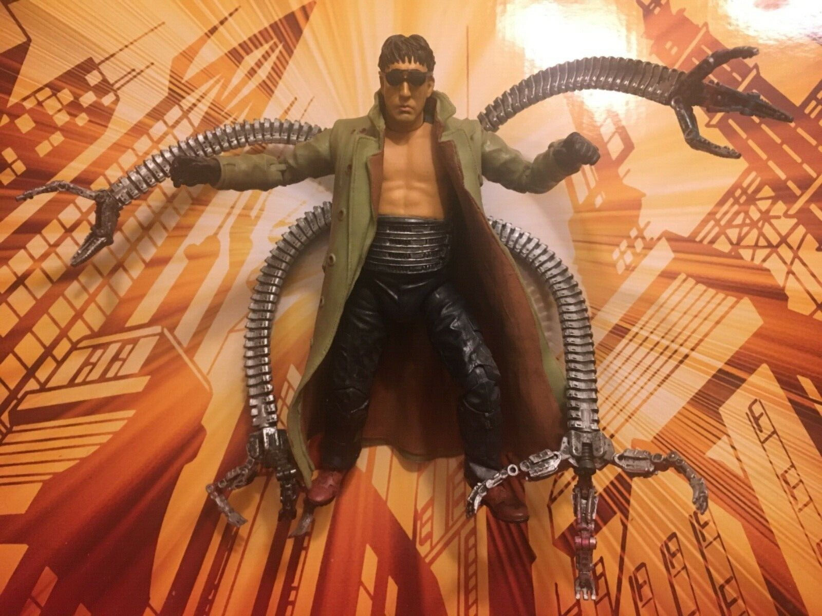 Wallpaper #Zrgr2pIBJvJKYCmE8vAv116 Toy Biz Spider Man 2 12 Inch Doc Ock Doctor Octopus Figure Munimoro