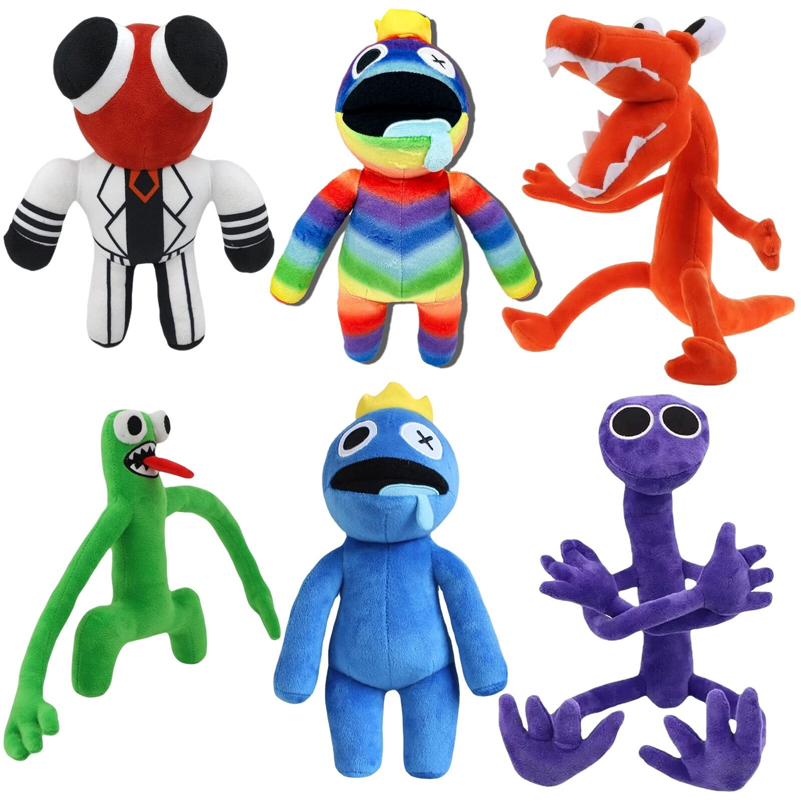 Wallpaper #J_QuOpMBKFX8bn3reXjK328 Rainbow Friends Plush Toy Blue Monster Cartoon Game Character All