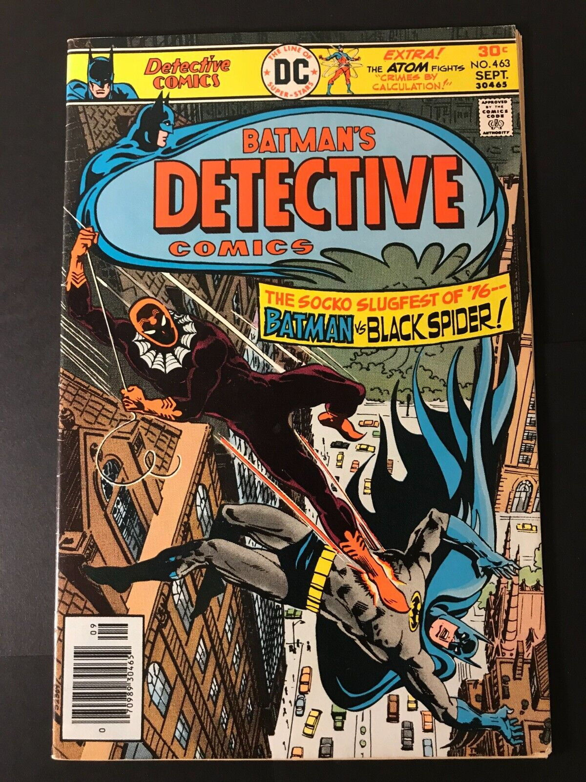 Wallpaper #vB0hLpMBlOZrFDOkktJf183 Detective Comics 463 DC Comics 1976 1st Appearance Black Spider