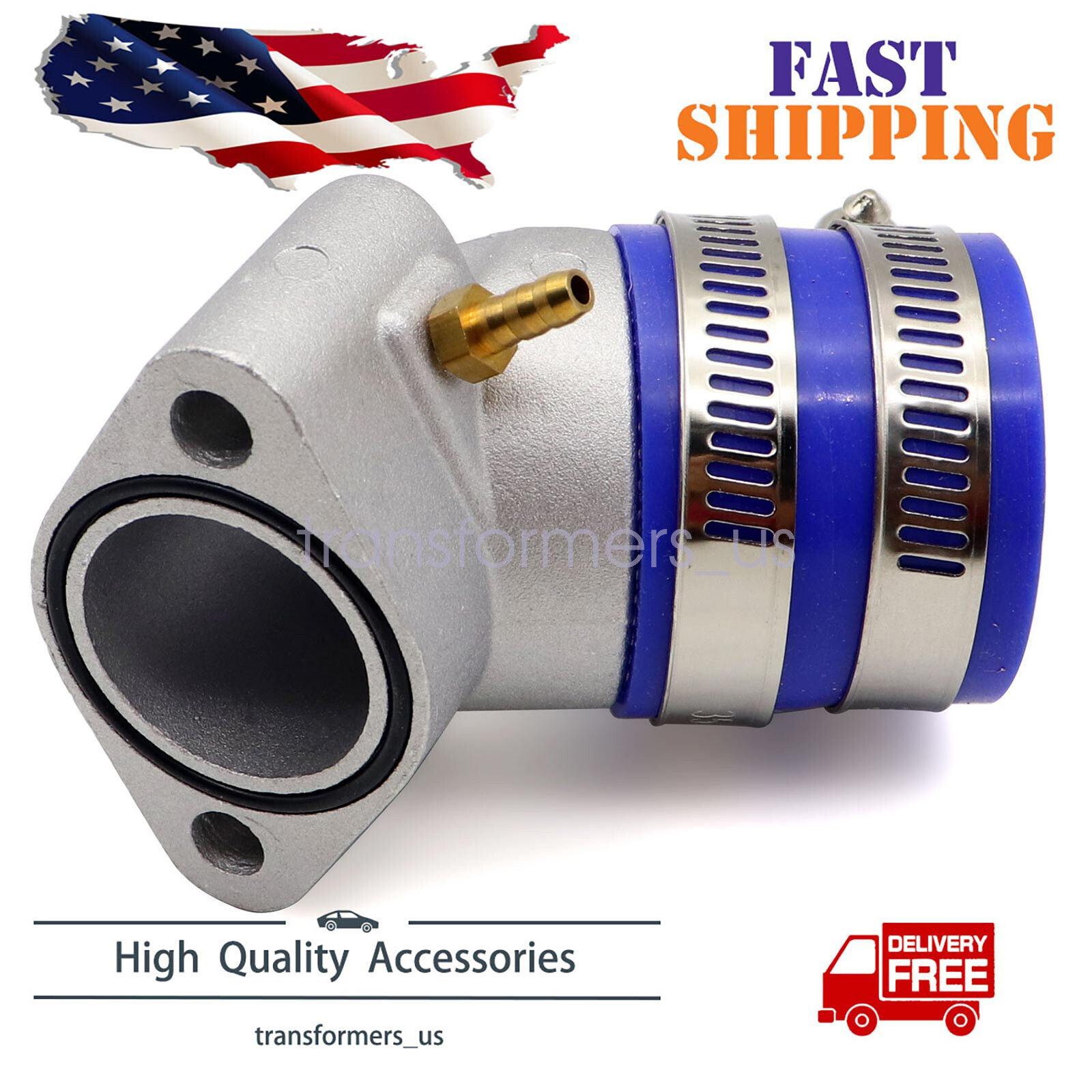 Wallpaper #CGjVE5MBSpphPi3-1AIl220 New Aluminum Intake Manifold Boot for Gy6 150cc Engine Scooter Atv Go