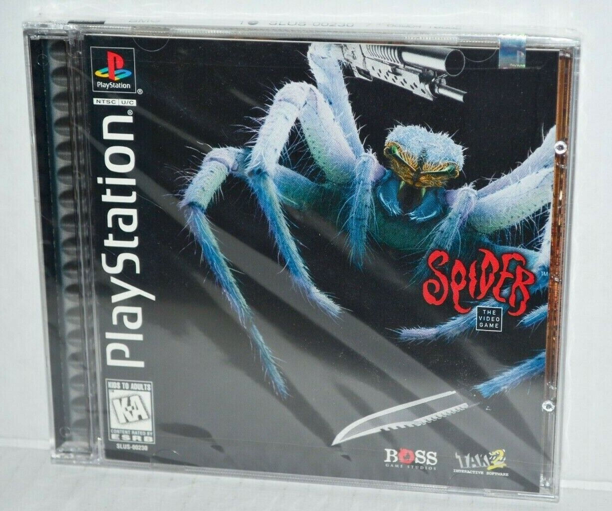 Wallpaper #4vQTOpMBKFX8bn3rknfp12 Spider Sony Playstation 1 1996 PS1 Psone Psx 2 3 New Sealed Very