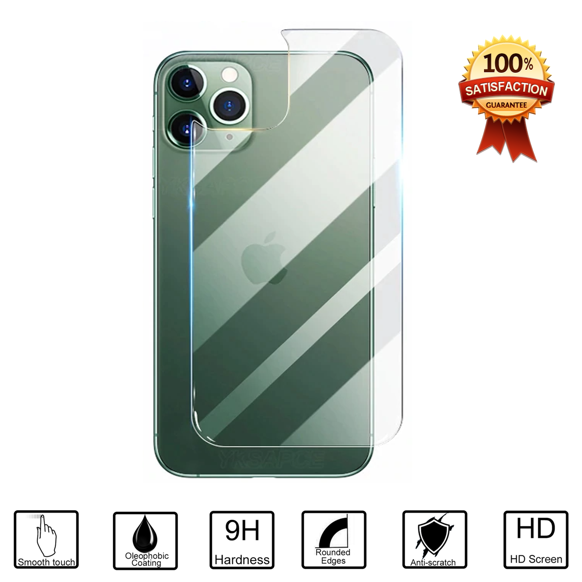 Wallpaper #sWf07JIBSpphPi3-5FU3306 Tempered Glass Back Rear Film Screen Protector for Apple iPhone 12 Pro