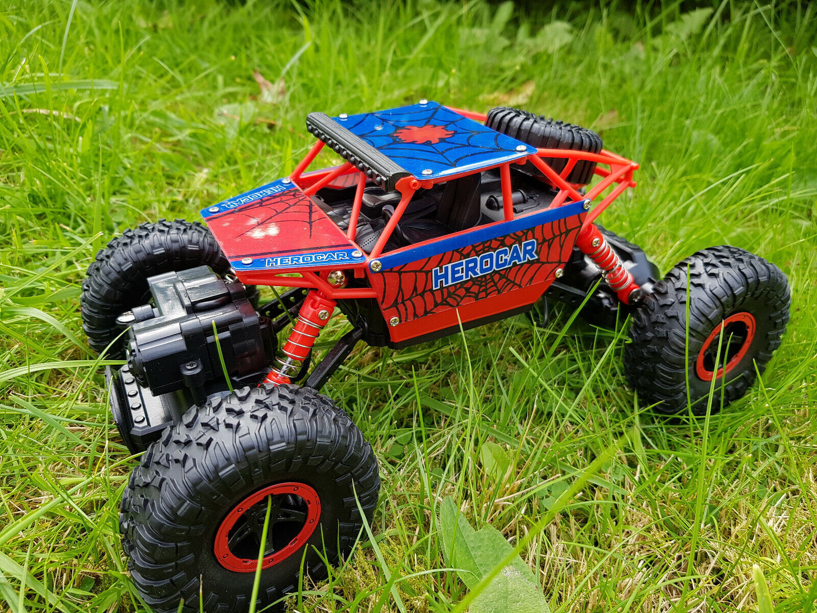 Wallpaper #CfQhOpMBKFX8bn3r83gp227 Spiderman Radio Remote Control Car 24ghz Off Road 4wd Rock Crawler eBay