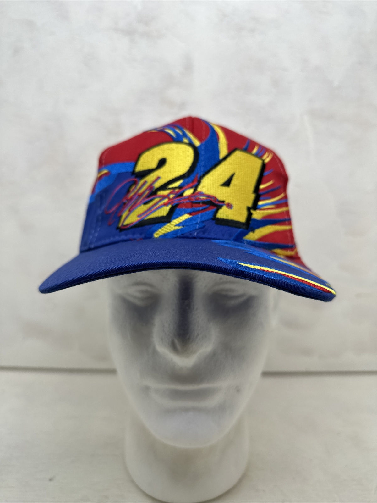 Wallpaper #PmfbDpMBSpphPi3-3OwJ131 Vtg Jeff Gordon Hat Cap Snapback NASCAR Racing 24 Dupont 1999