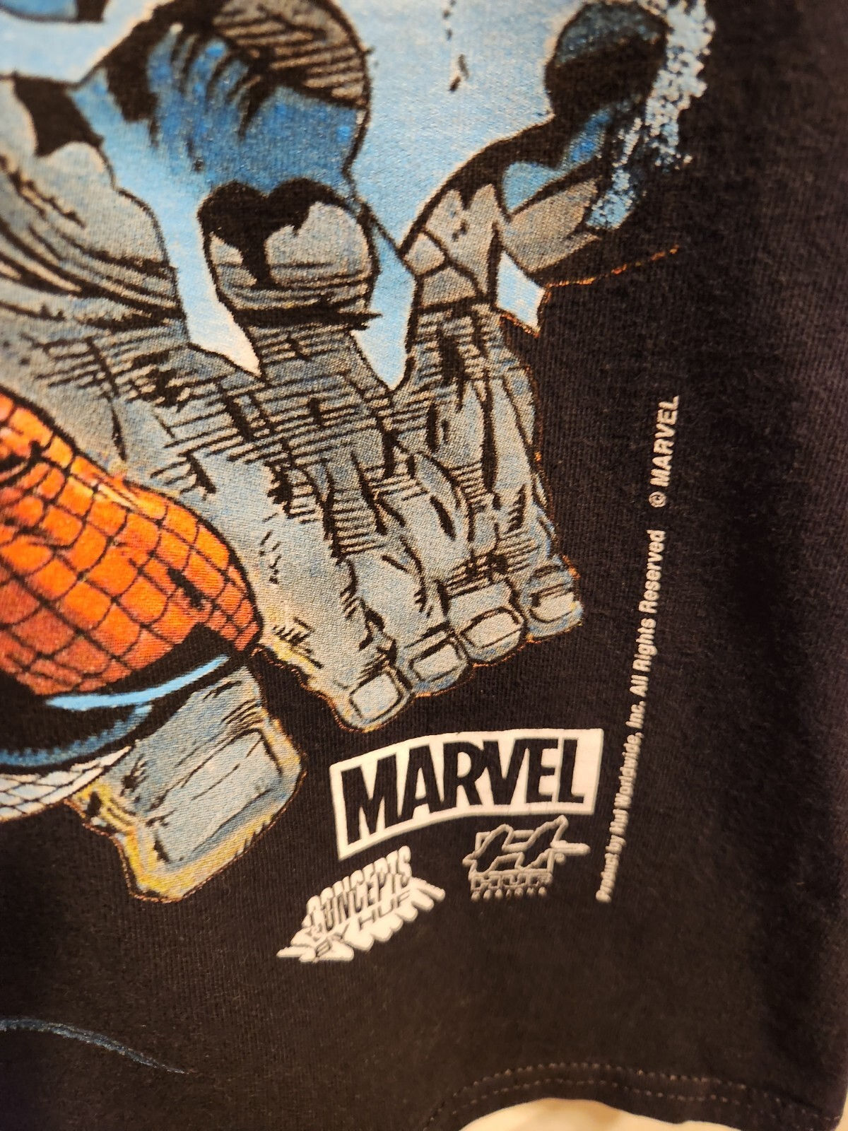 Wallpaper #QRobUZMB1yWOL4qgaoH_337 Huf X Marvel Spider Man vs Hulk Battle T Shirt Gem