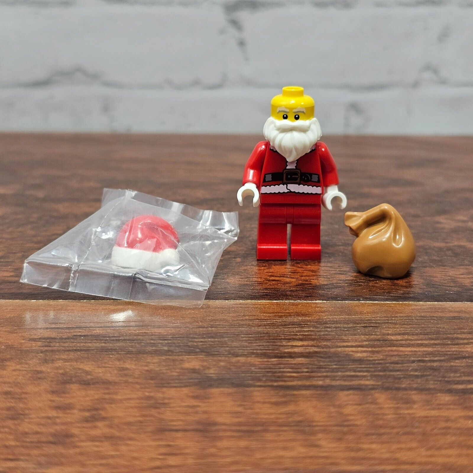 Wallpaper #VLgn2pIBJvJKYCmEXPAr296 Lego Santa Claus Minifigure Series 8 with Hat Brown Toy Sack eBay