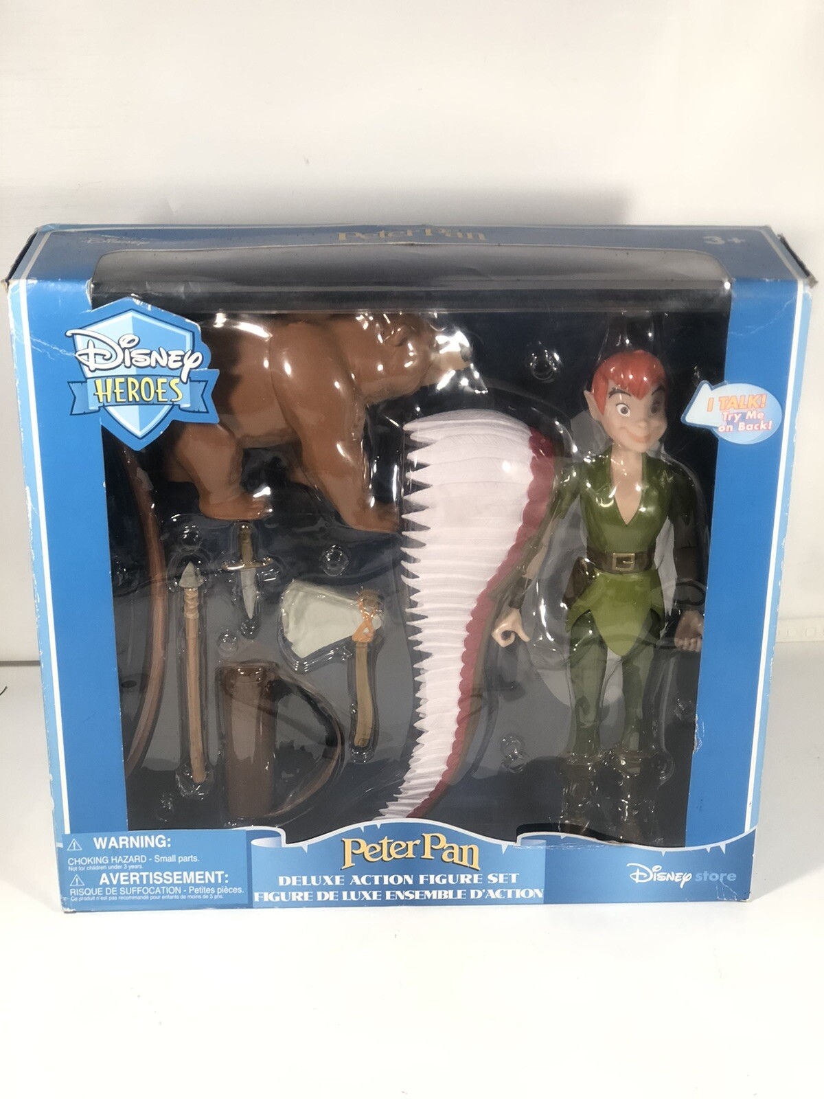Wallpaper #t-_6S5MBMN-XEVvVqTyE295 Disney Heroes Peter Pan Deluxe Action Figure Set Vintage Disney Store