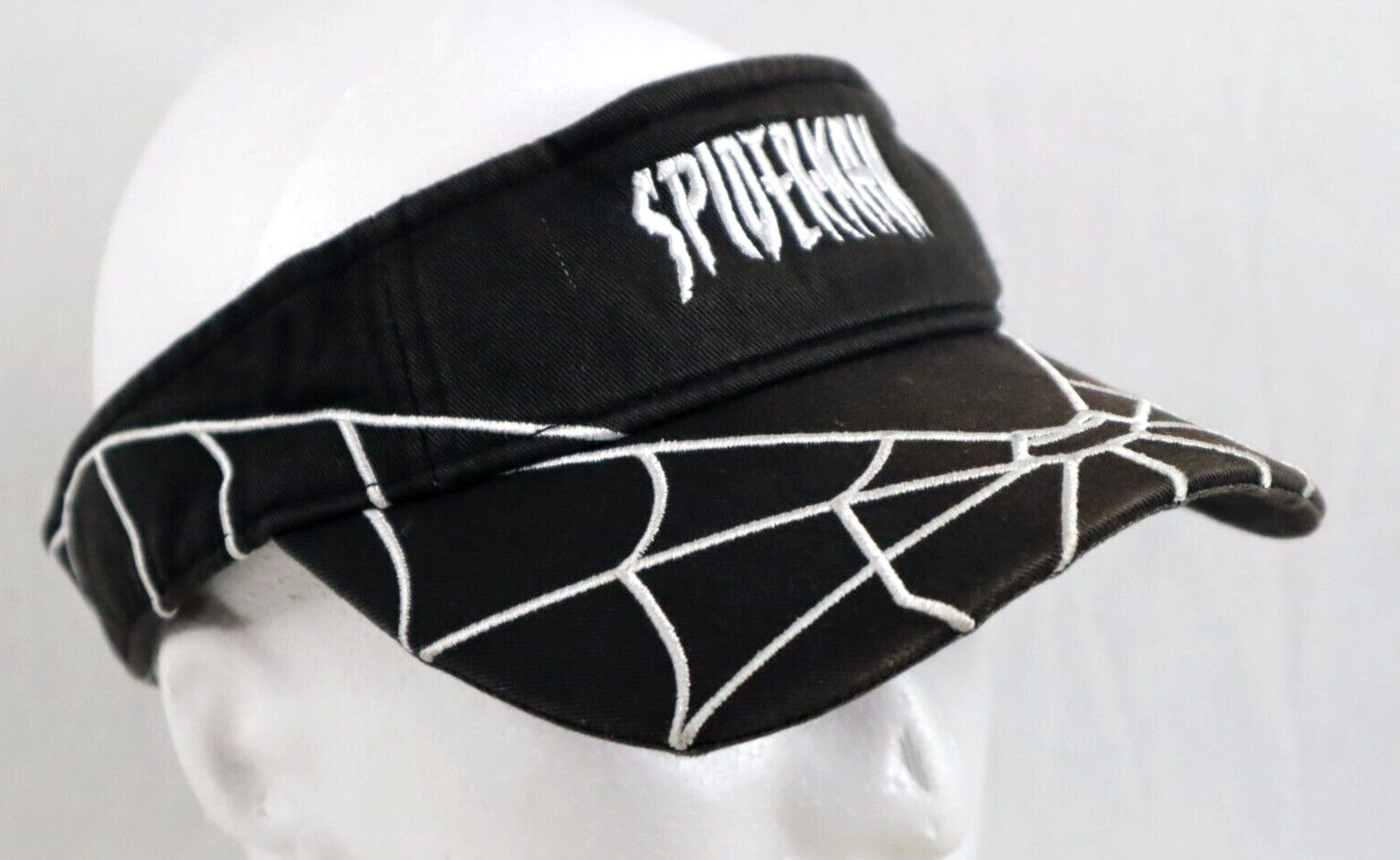 Wallpaper #bWfV9JIBSpphPi3-KHy4377 Rare Spider Man Adjustable Visor Black Hat Universal Gem