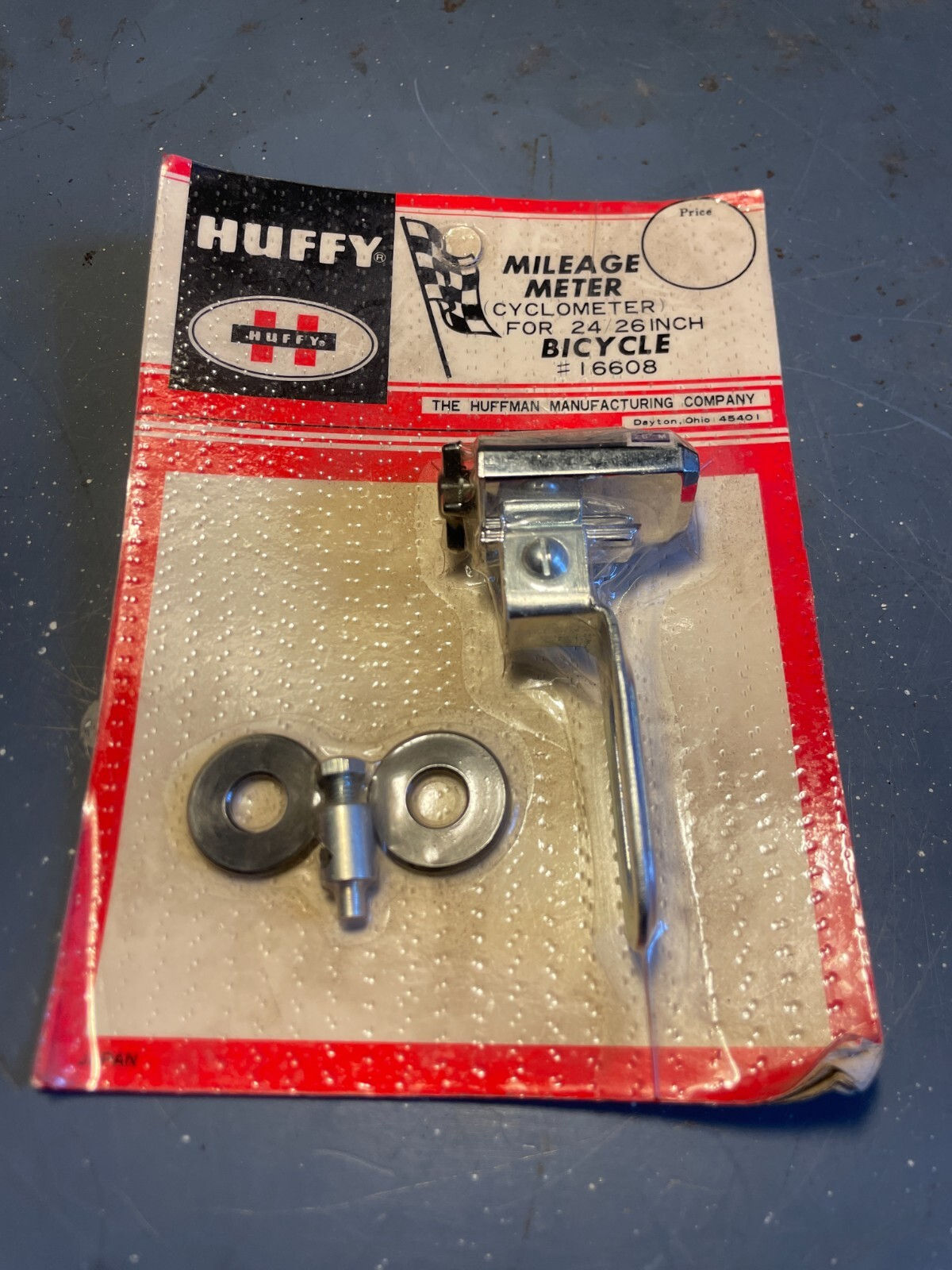 Wallpaper #BB1MLZMBlOZrFDOkY9AK128 Vintage Nos Huffy Mileage Meter Cyclometer for 26 Wheel 16608 Made