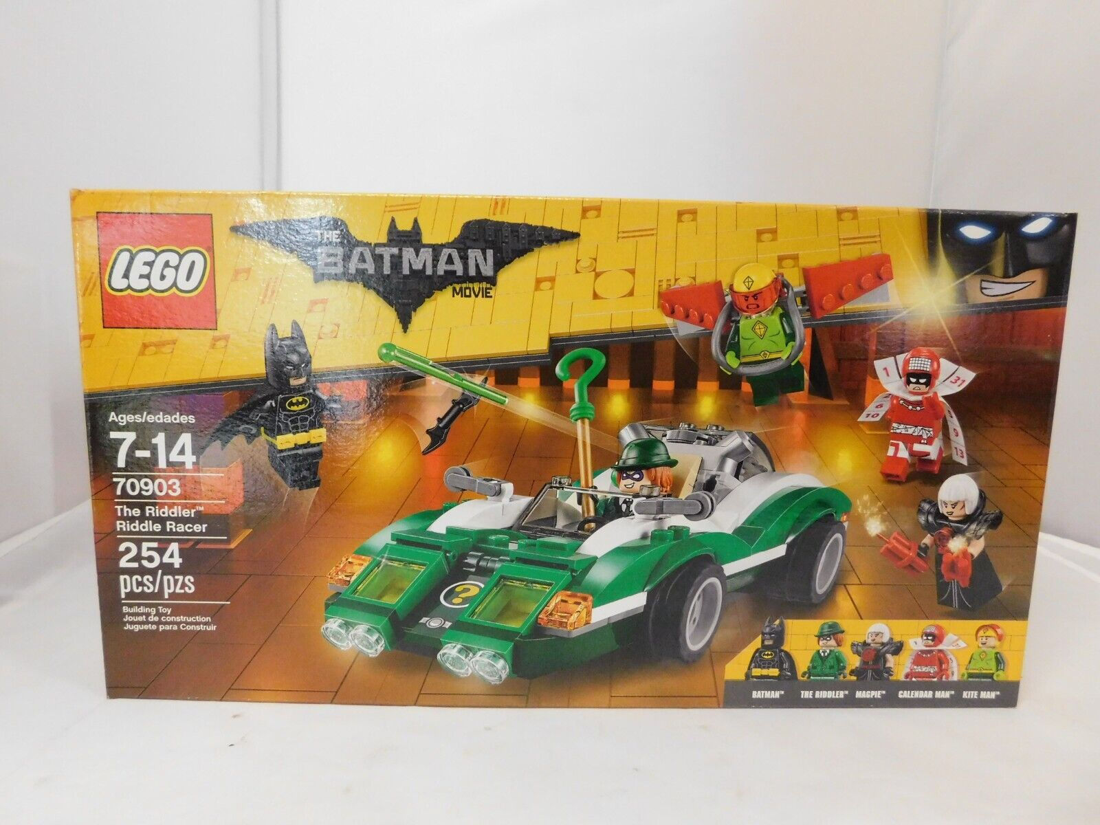 Wallpaper #B6WGN5MBVBiSkHCa7own80 70903 Riddler Riddle Racer Lego Legos Set New DC Kite Man Magpie Batman