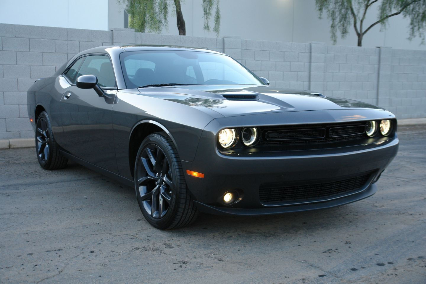 Wallpaper #84950 2018 Dodge Challenger Srt Demon Black Satin Hood Only 594 Miles Bone