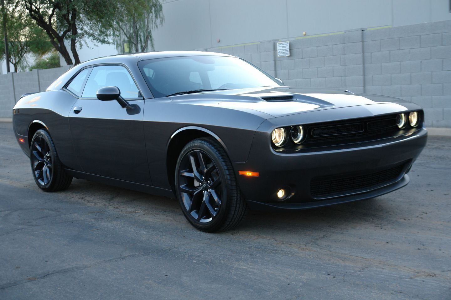 Wallpaper #84950 2018 Dodge Challenger Srt Demon Black Satin Hood Only 594 Miles Bone