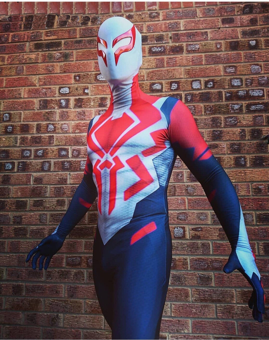 Wallpaper #_AC01Y4BSdW8dNoujgm530 Spider Man 2099 Cosplay Costume Spiderman Halloween Jumpsuit