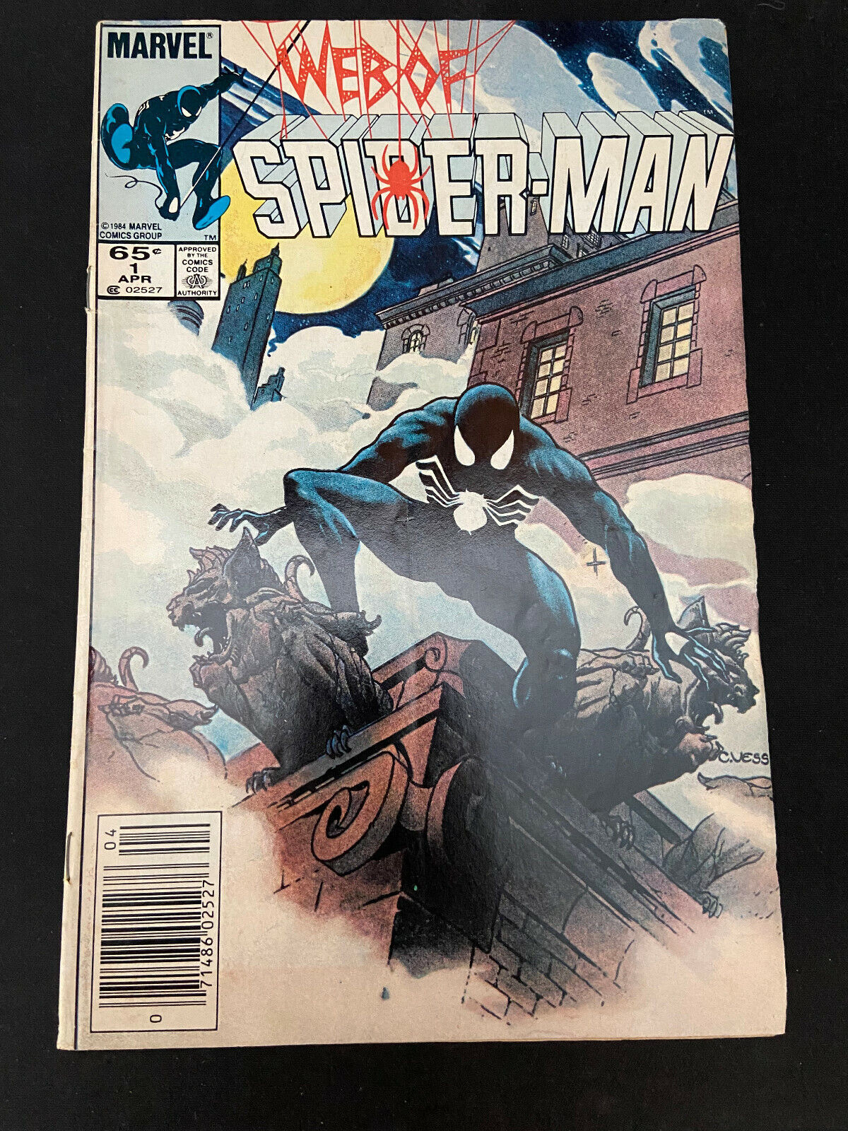 Wallpaper #LQDZ7I4BSdW8dNou8RU520 Web of Spider Man 1 1985 1st Issue of Series Marvel Comic Vf