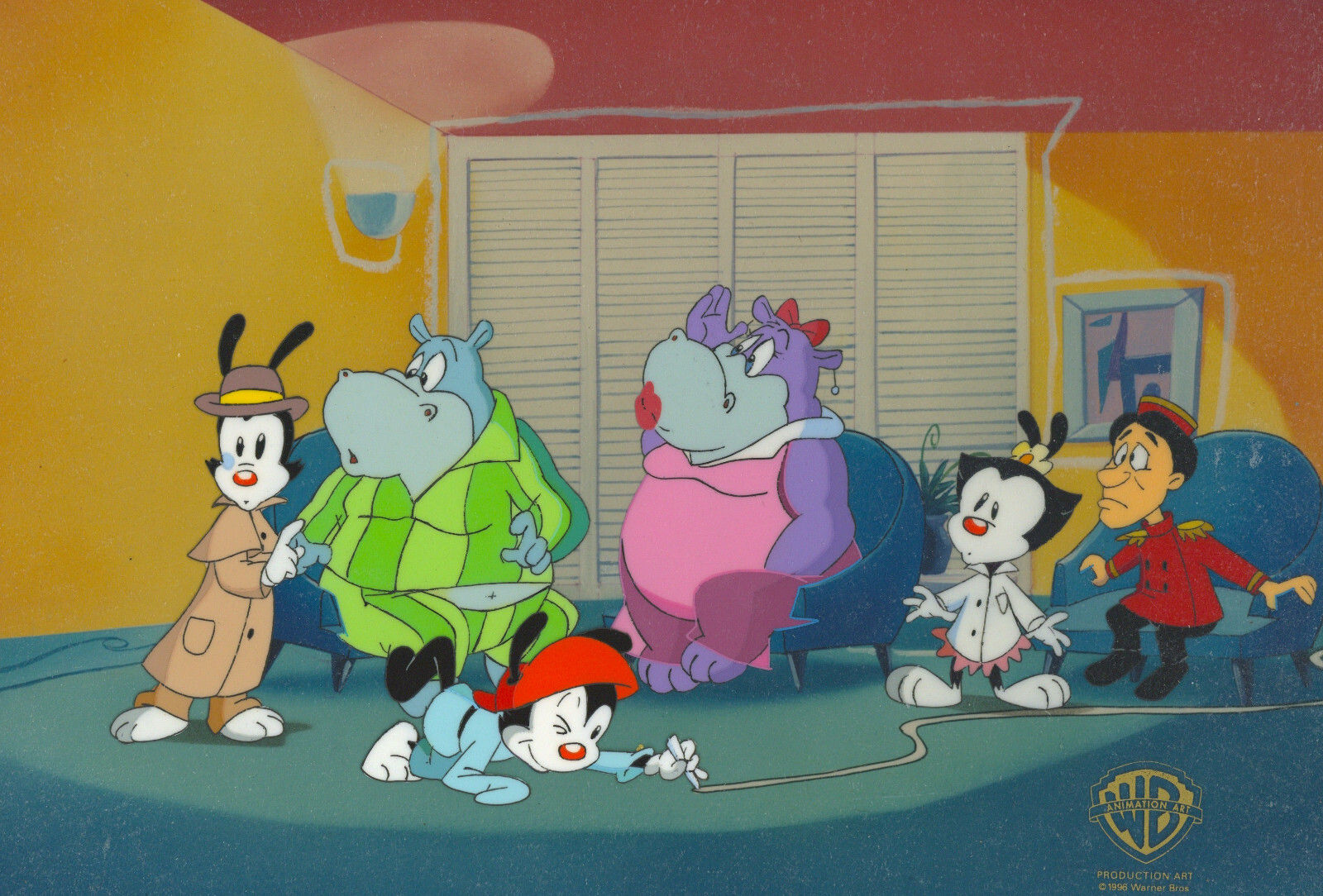 Wallpaper #UEBvMJMBJhL2WPbav8H-2 Animaniacs Original Prod Cel Yakkowakkodotflaviomarita Draculee