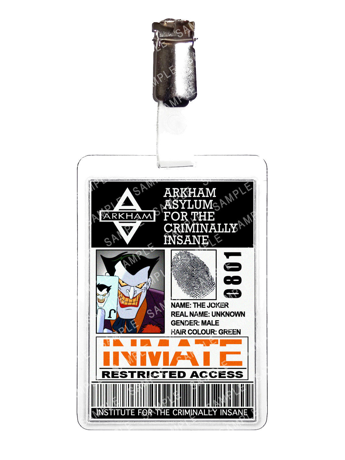 Wallpaper #wD9tPJMBLiIJ4c9OS5GL60 Batman Animated Arkham Asylum Inmate Cosplay Prop Costume Comic Con