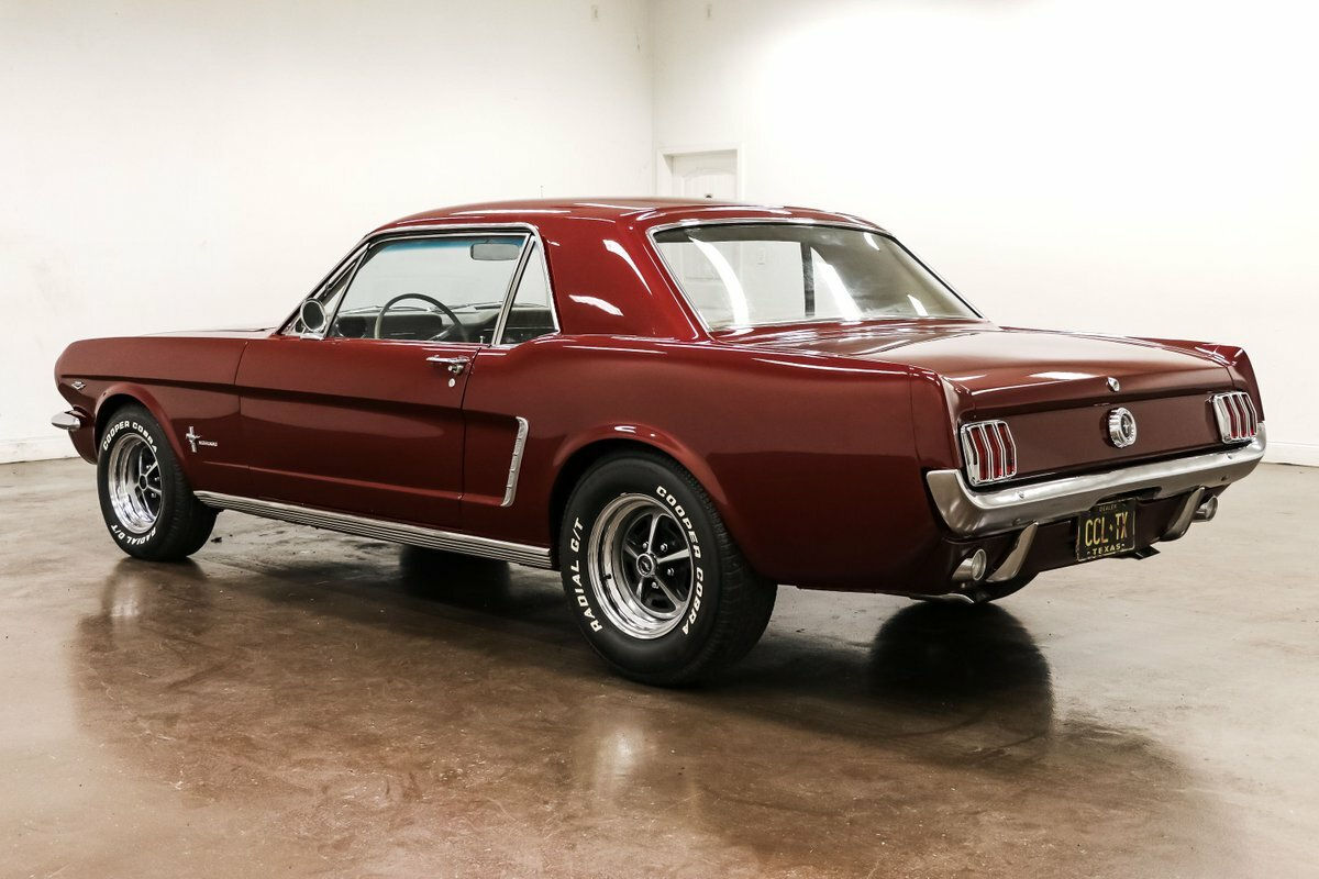 Wallpaper #uGfE7ZIBSpphPi3-LVlD132 1965 Ford Mustang Factory D Code 5242 Miles Maroon Coupe 289ci Factory