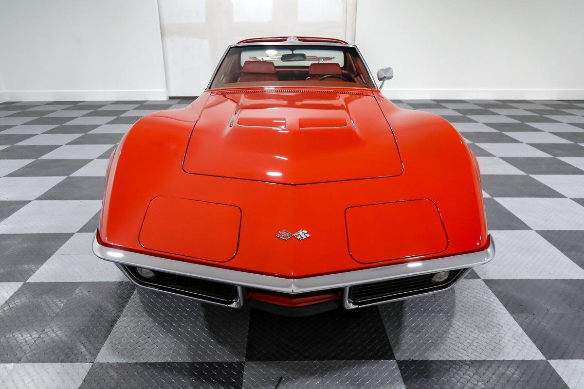 Wallpaper #jJ0MY5cBkAG5jTCHfq4s194 1969 Chevrolet Corvette 46215 Miles Red Coupe 454 Big Block V8 4 Speed
