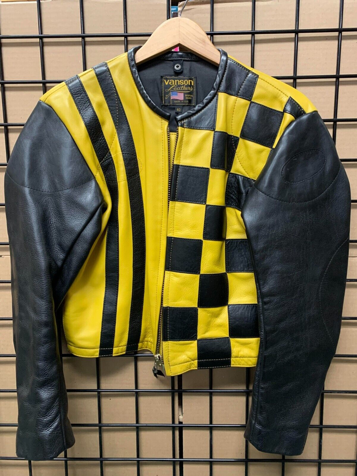 Wallpaper #30BLMZMBJhL2WPbausXz279 Vanson Leather Motorcycle Jacket Blackyellow Checker Gem