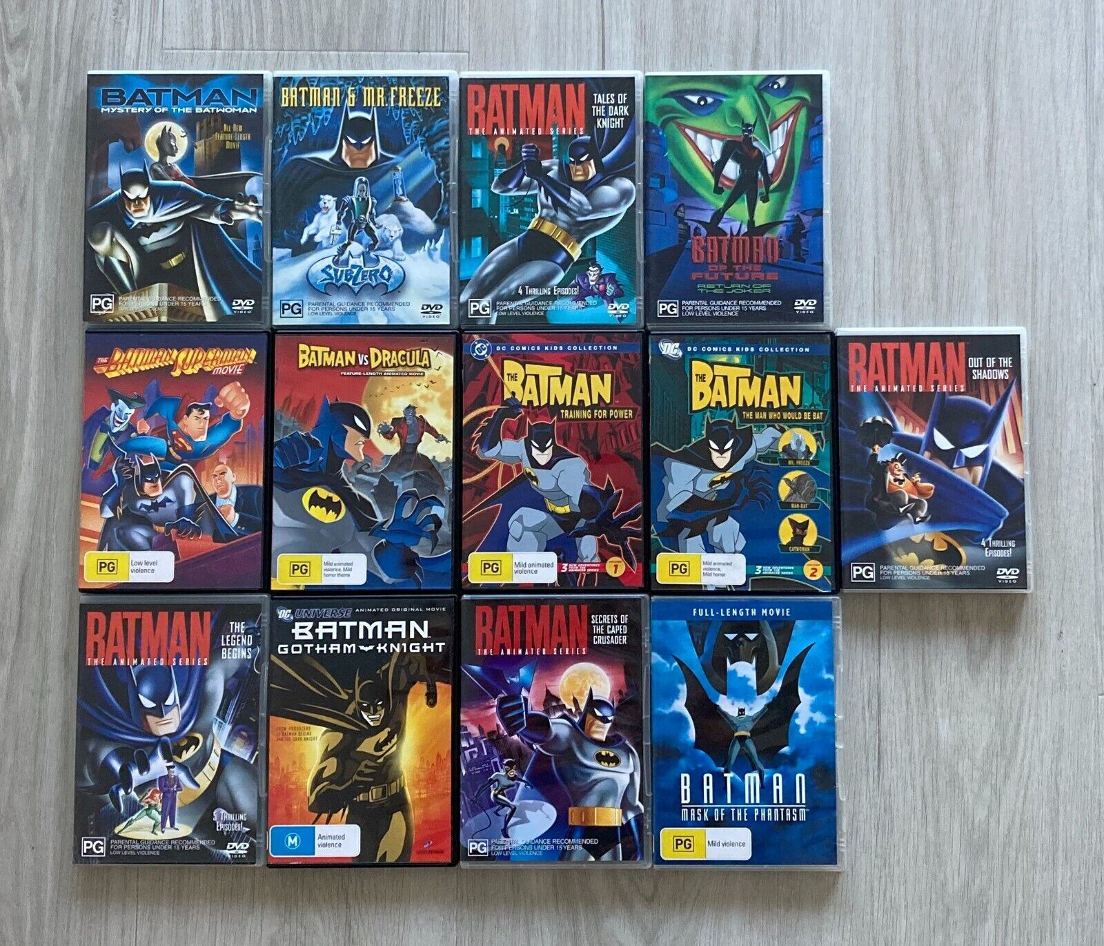 Wallpaper #wljINJMBzN9vxX34uT0230 Batman Animated Dvd Bundle Lot 13 Details in Description Free Post in