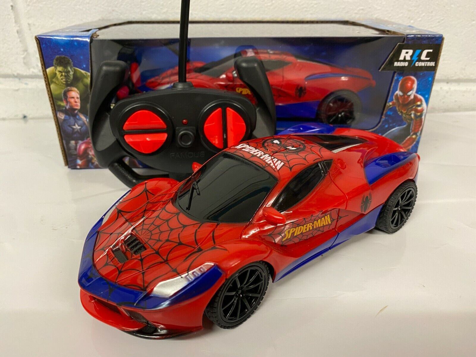 Wallpaper #CfQhOpMBKFX8bn3r83gp129 Spiderman Radio Remote Control Rc Car Fast Speed Boxed Uk Stock eBay