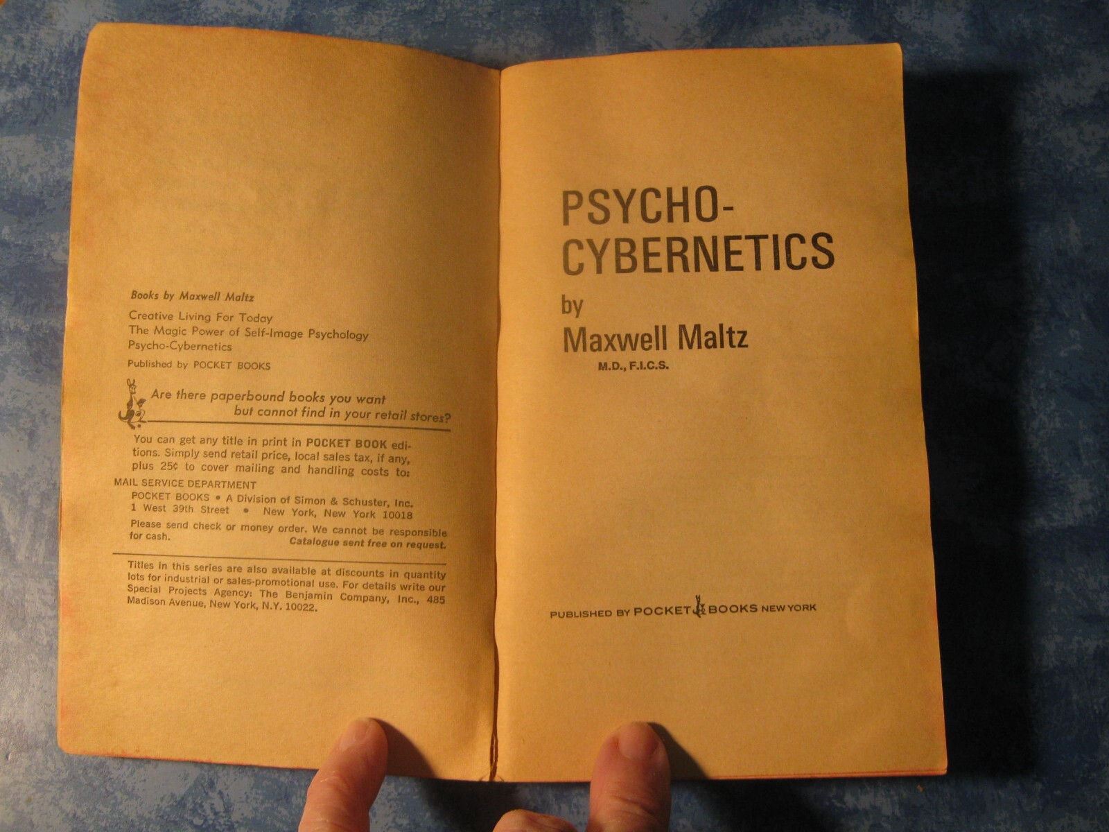Wallpaper #w2h0G5MBSpphPi3-2R9s57 Vintage Psycho Cybernetics Maxell Maltz Pb 1969 eBay