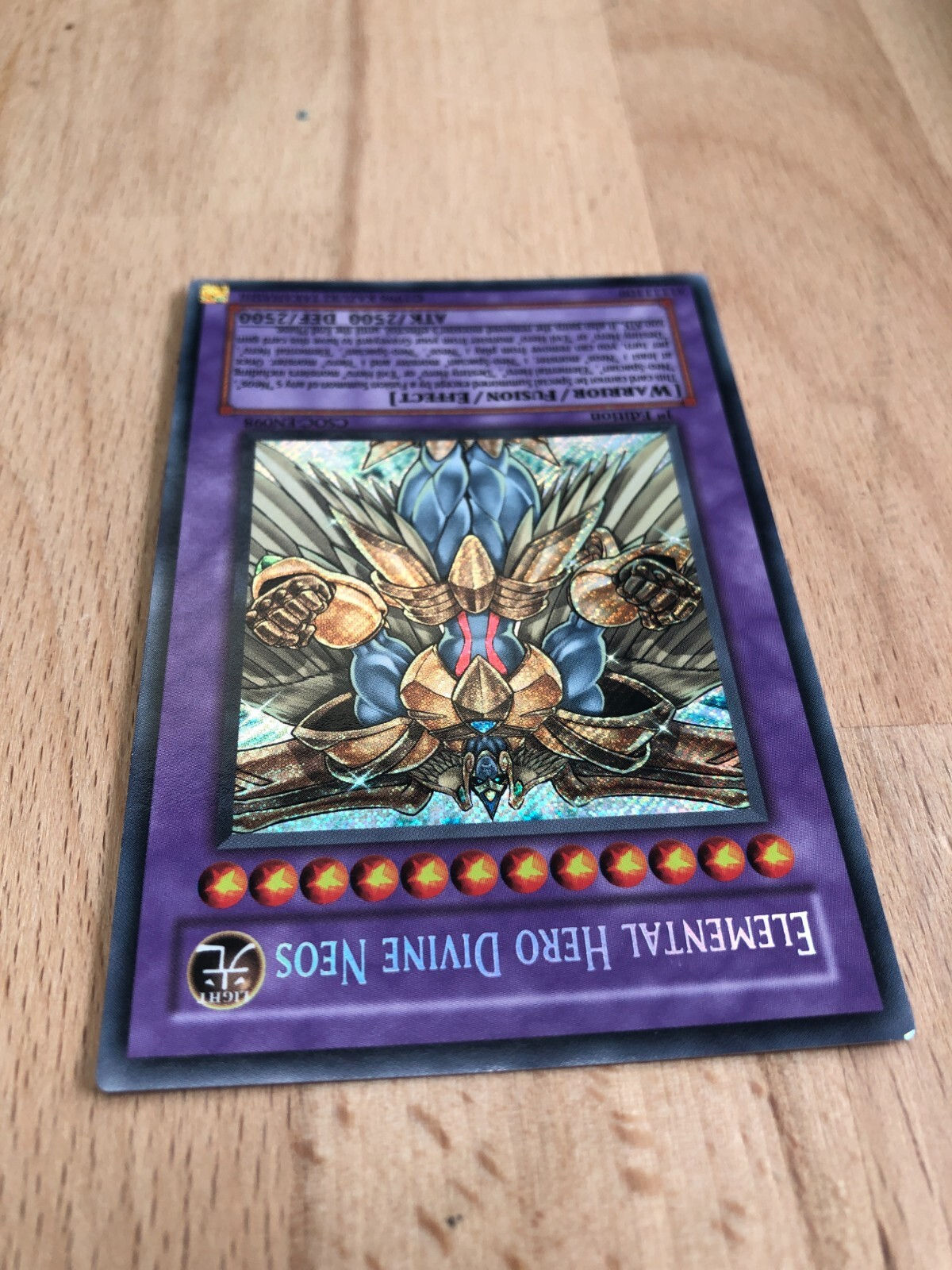 Wallpaper #tWd9EpMBSpphPi3-svuu23 Elemental Hero Divine Neos Csoc En098 Secret Rare 1st Edition Yugioh
