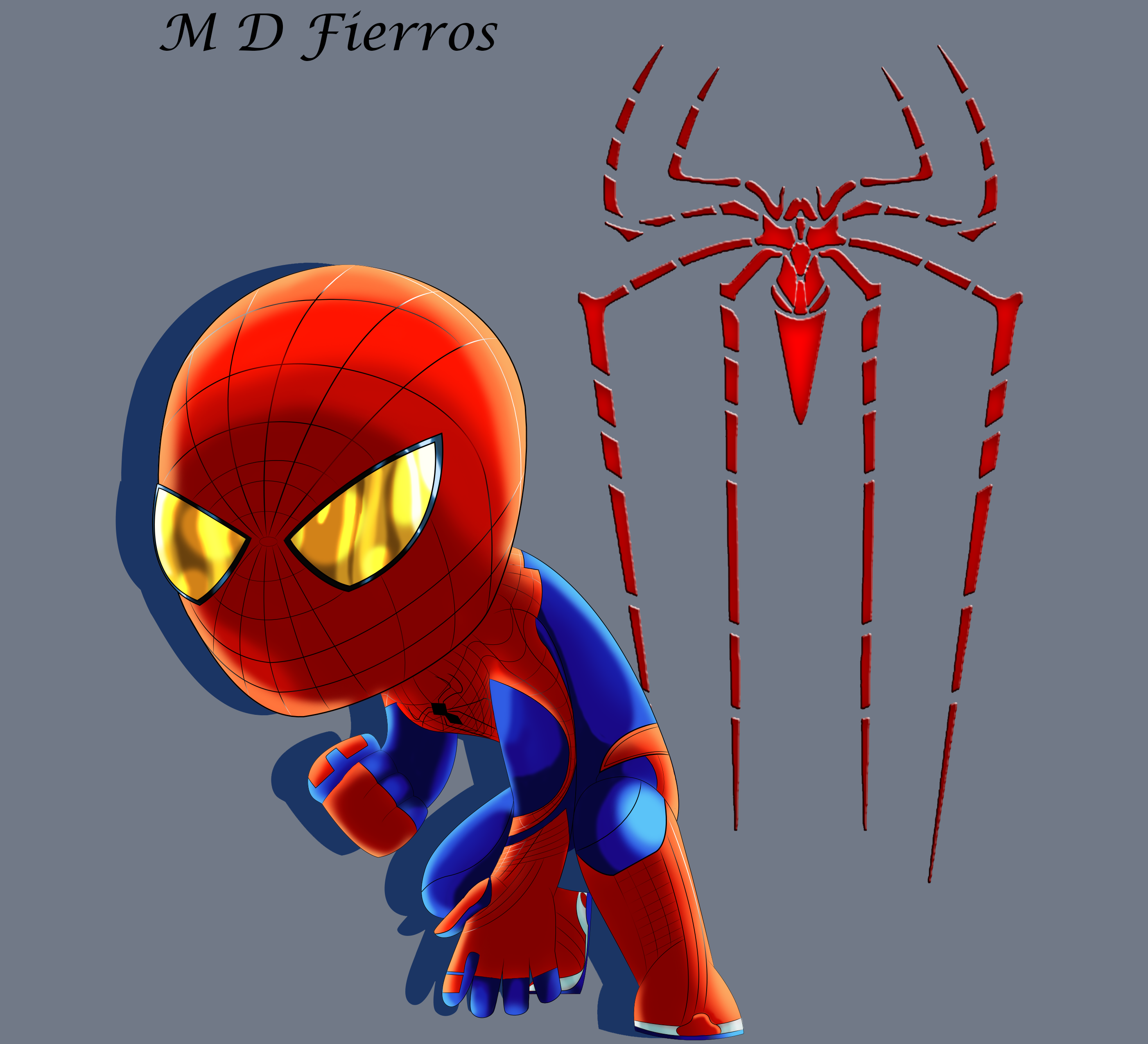 Wallpaper #PX3Z8Y4Bnwiau_P6-wo06 Chibi Spiderman 2 by Ironmatt1995 on Deviantart