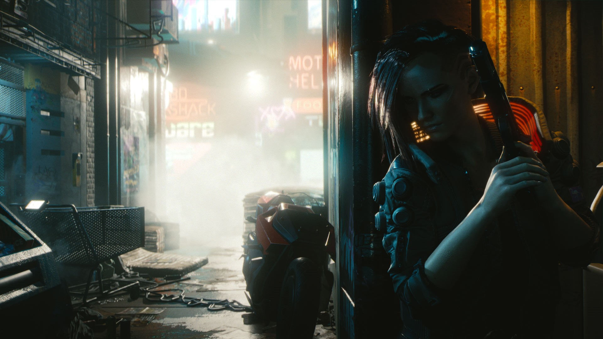 Wallpaper #a3MOf44BFI5NbQksPBf739 429297 Futuristic Cyberpunk 2077 Girls with Guns Science Fiction