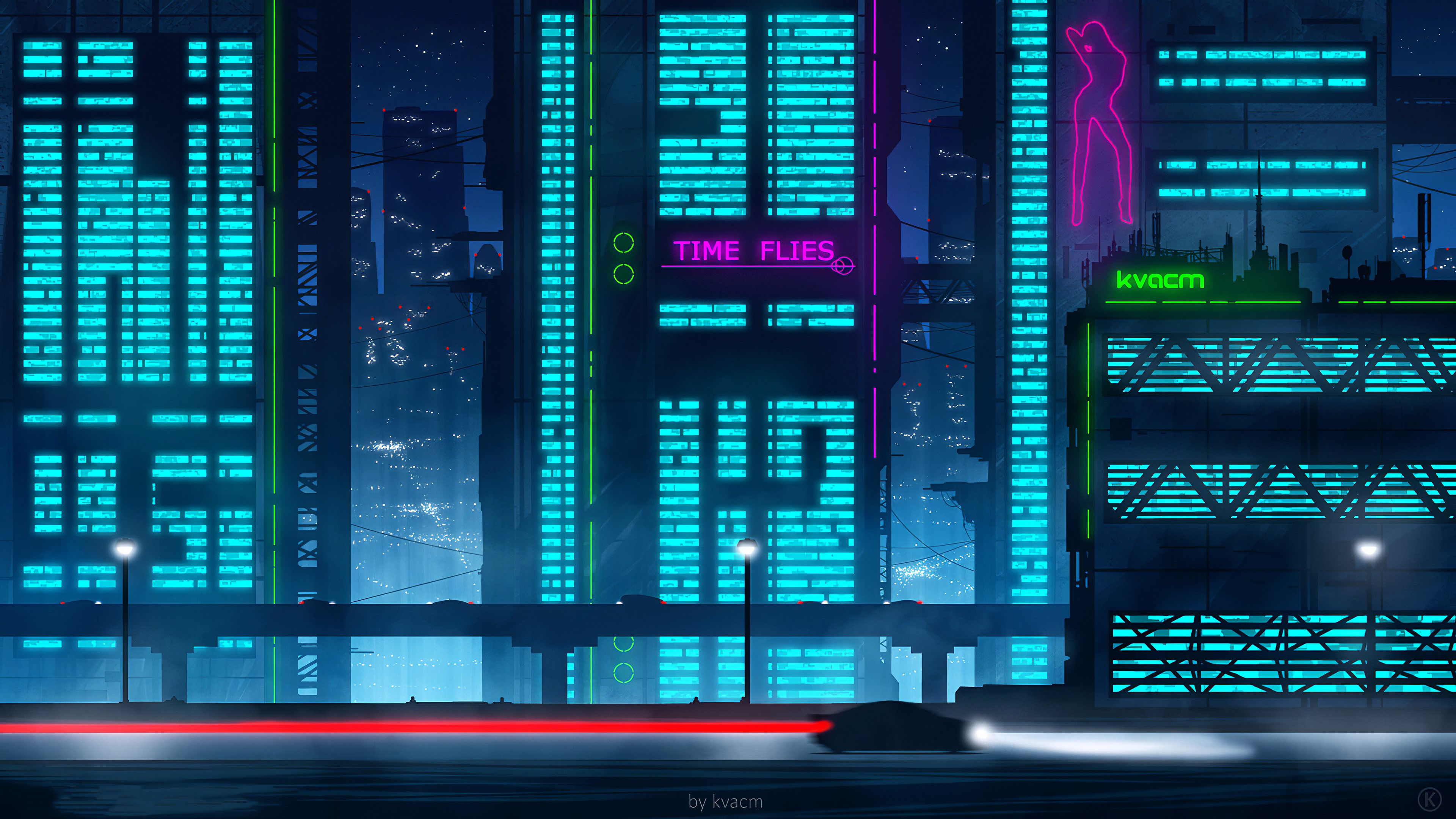 Wallpaper #VywZSpMB0E1QgA7wsvWg411 930993 Neon Lights Lines Vaporwave Vehicle Retrowave Car Cyber