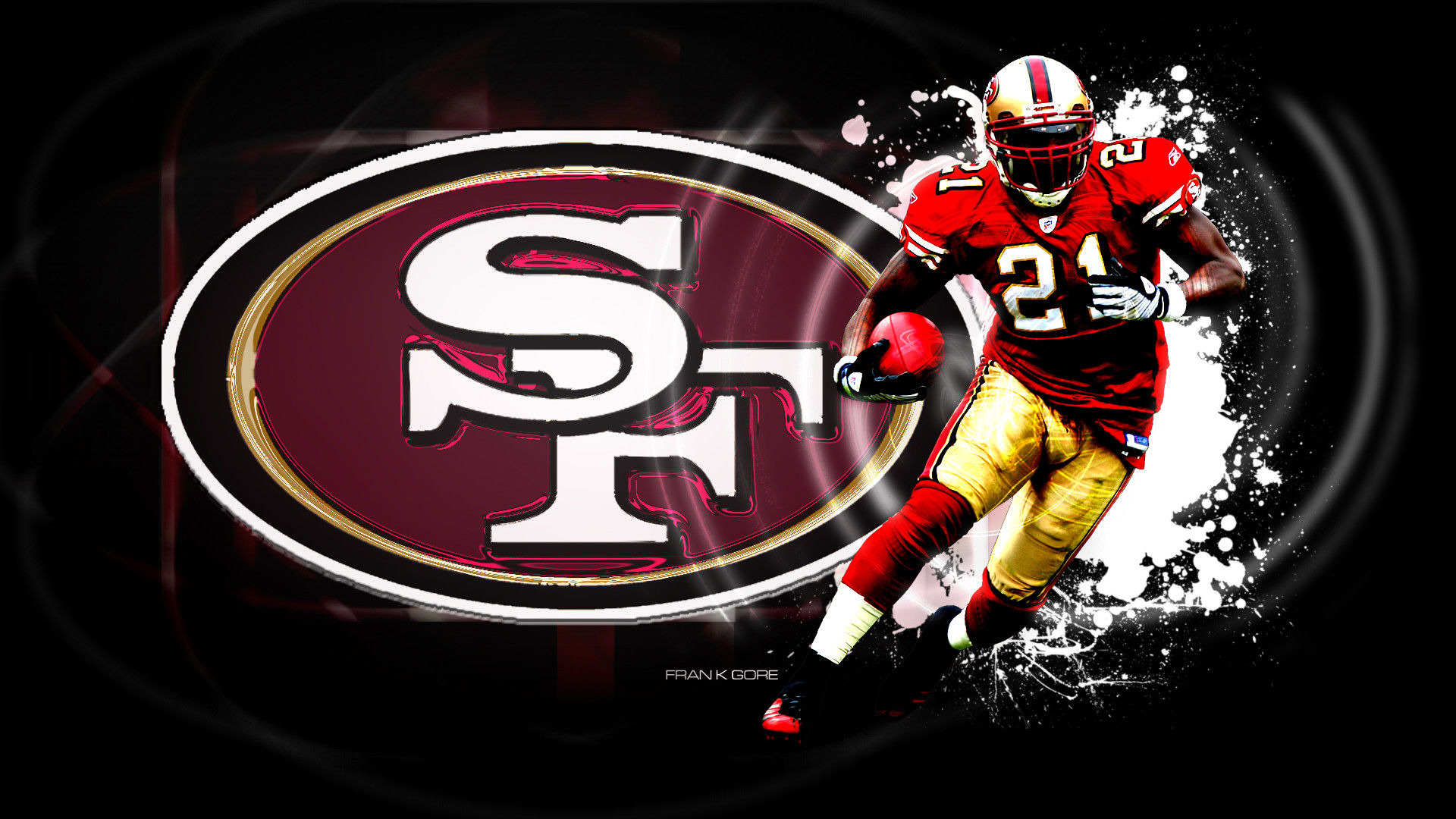 Wallpaper #bde60 Pin by the Deck on NFL 49ers Pictures San Francisco 49ers Logo San