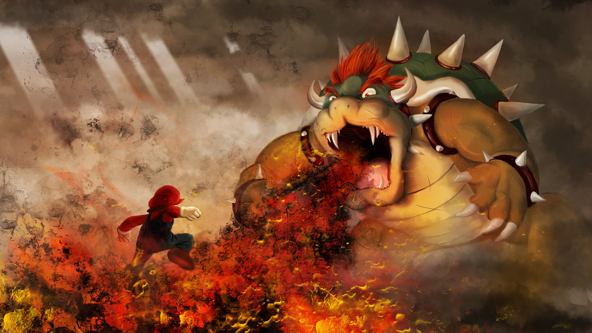 Wallpaper #8c6vJZMB71dOy6JZMRQu58 Mario vs Bowser Wallpaper 72 Images