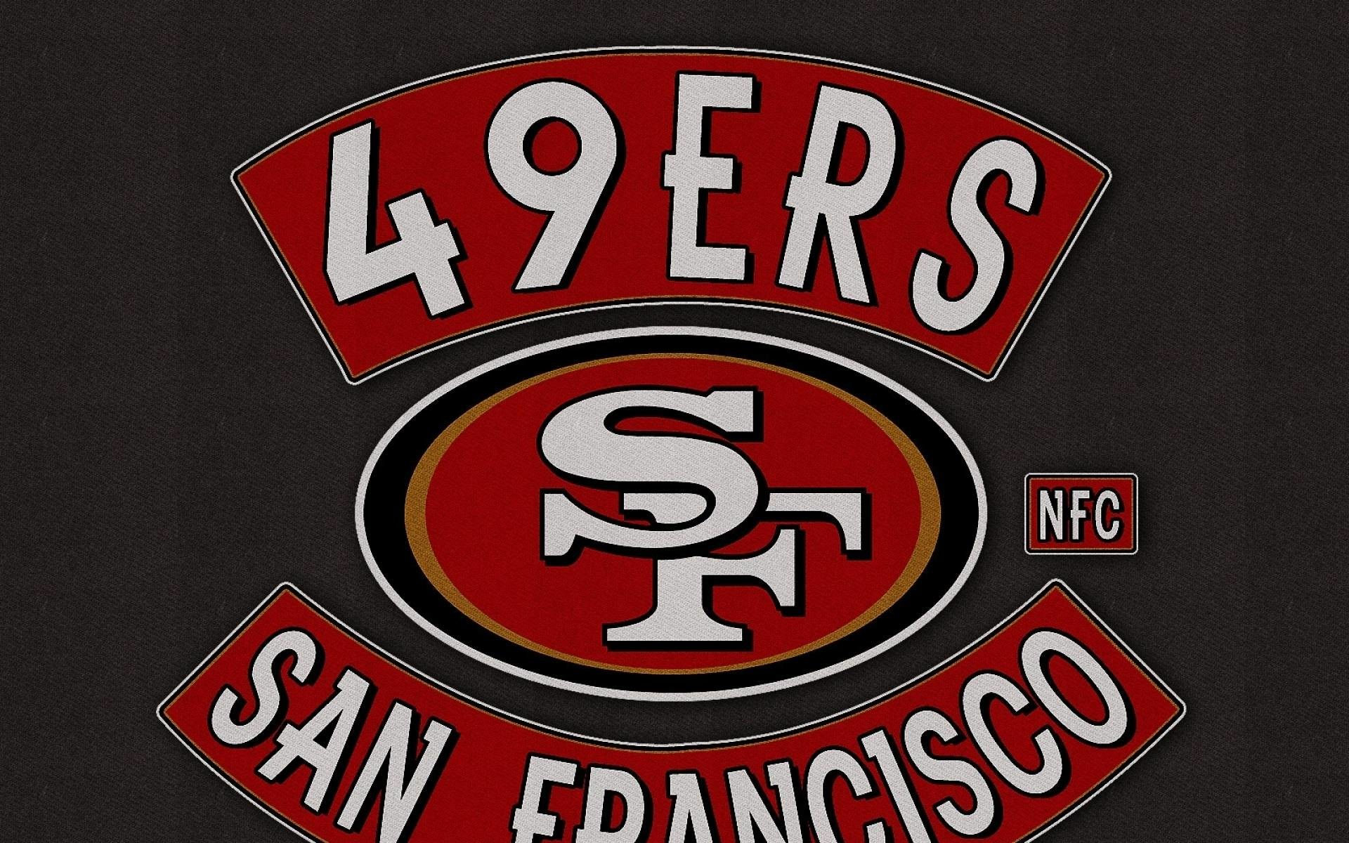 Wallpaper #bde60 Pin by the Deck on NFL 49ers Pictures San Francisco 49ers Logo San