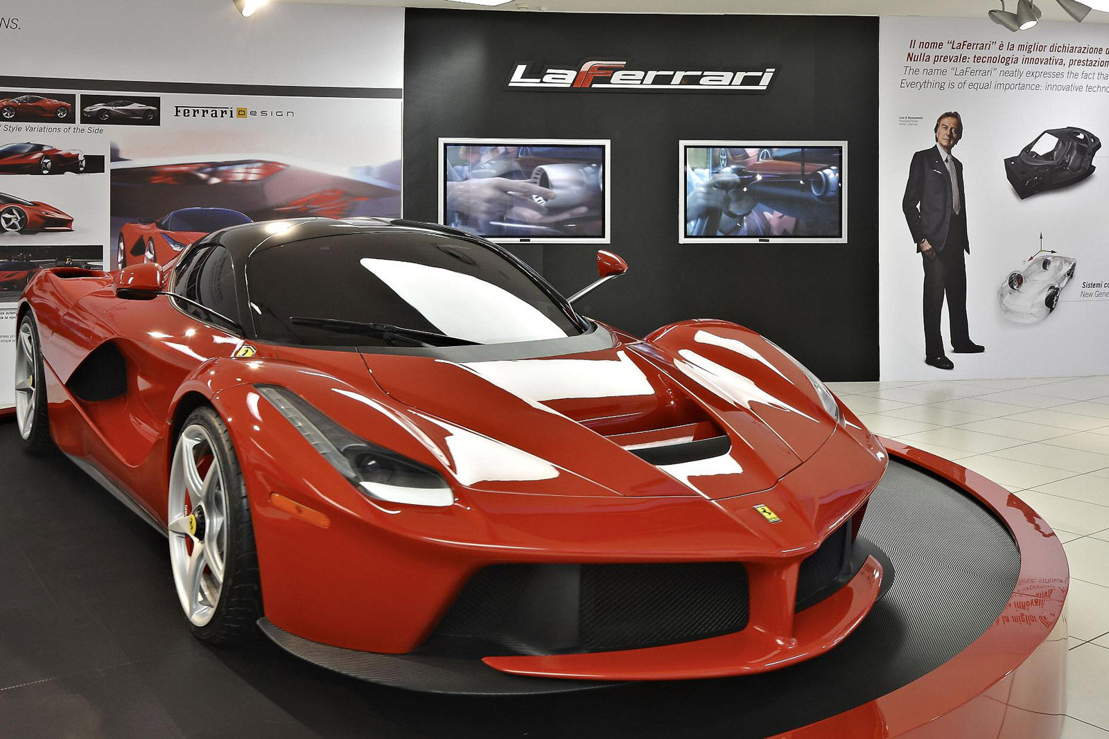 Wallpaper #IamqKZMBMYaX5LKBcdT3336 Laferrari Headlines New Exhibition at the Ferrari Museum