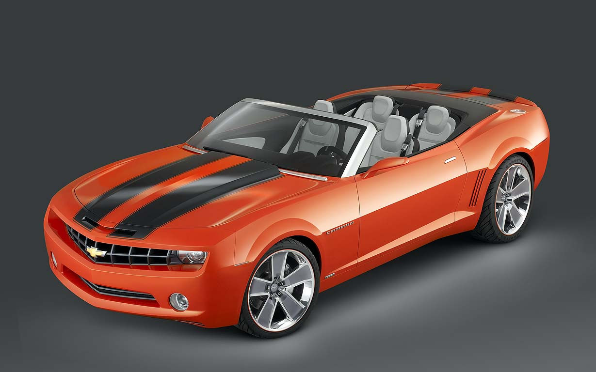 Wallpaper #r2fcDZMBSpphPi3-9OcB119 2007 Chevrolet Camaro Convertible Concept
