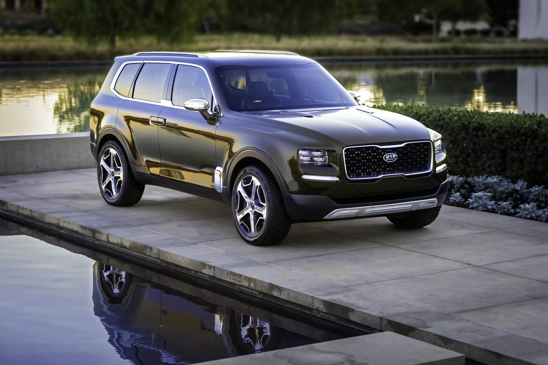 Wallpaper #vxpDT5MB1yWOL4qgvn4v298 Full Size Kia SUV Based on Telluride Concept in the Works
